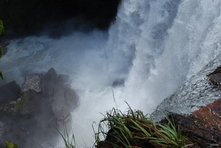 Photograph of the waterfall called Fumasse - Jalapão Park - Tocantins State