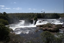 Photograph of the waterfall called Velha -Jalapão Park - Tocantins State