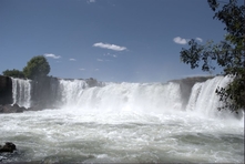 Photograph of the waterfall called Velha -Jalapão Park - Tocantins State