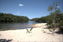 Photograph of the waterfall called Velha -Jalapão Park - Tocantins State